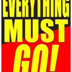 Generic Red Promotional Poster for Cell Phones & Accessories